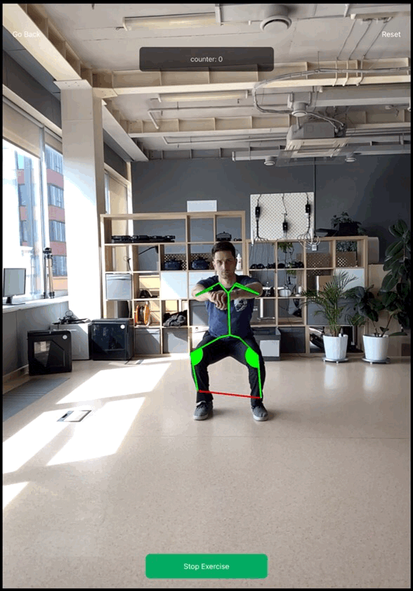 AR-development for AR-Posture app