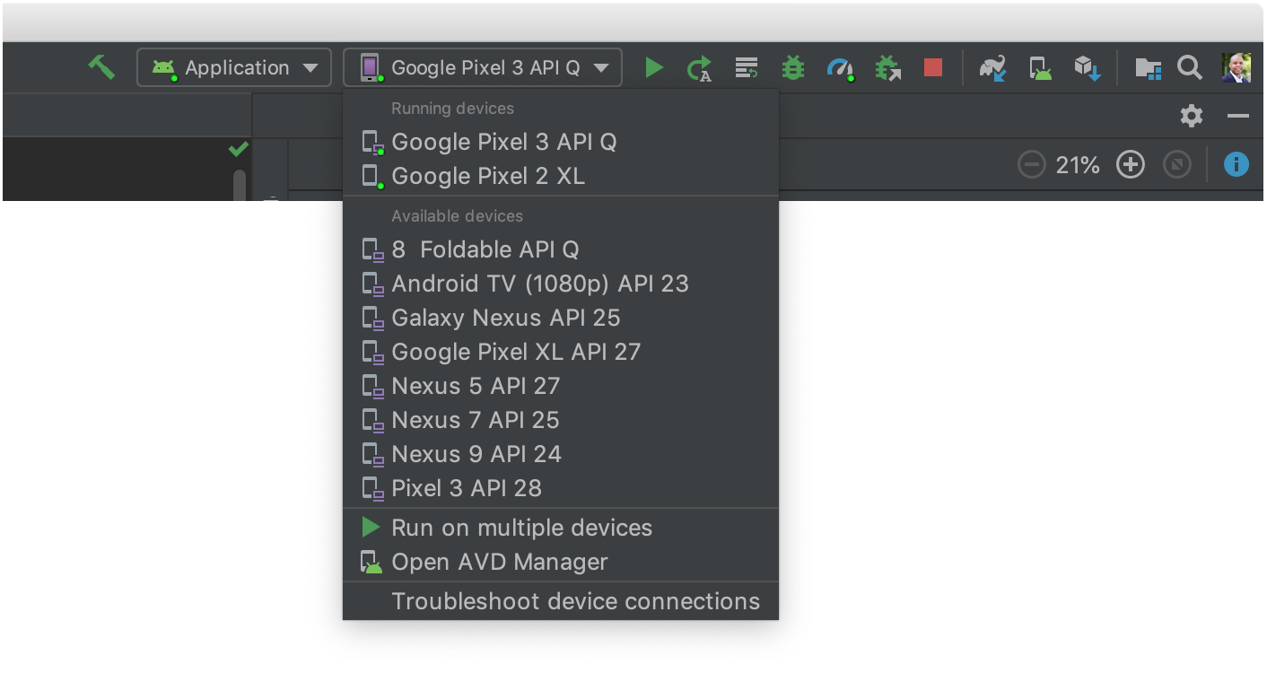 Real Time With Android Studio